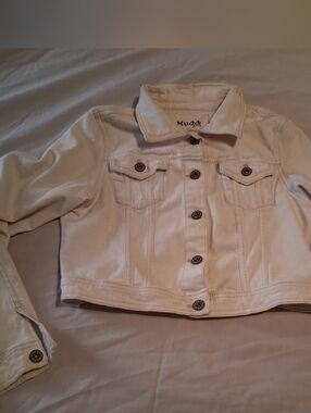 Mudd Cream Jean Jacket for Kids